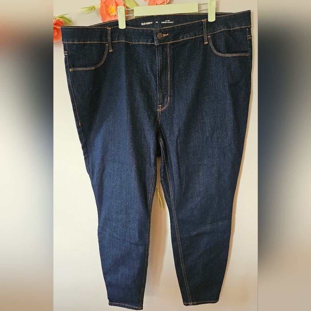 New Old Navy High Rise Super Skinny Plus Size 24W